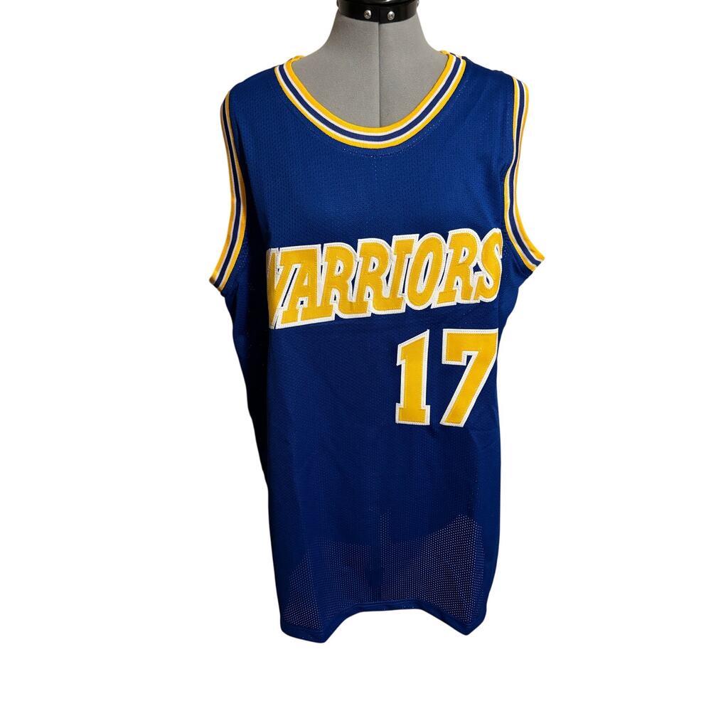 Chris Mullin Signed Golden State Warrior Jersey